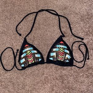 Triangle bikini top